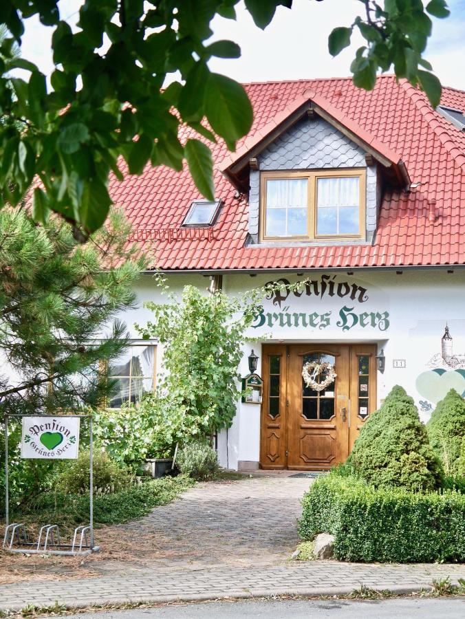 Pension Gruenes Herz Tonndorf Luaran gambar